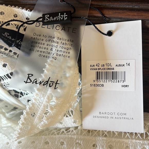 NEW w/ TAGS Bardot Vivian Splice Dress - Picture 7 of 8